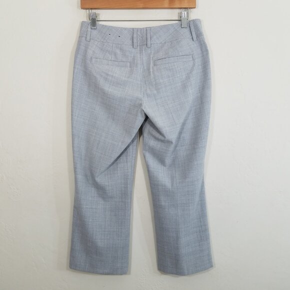 Express Design Studio Cropped Dress Pants Gray Size 4 - Picture 3 of 5